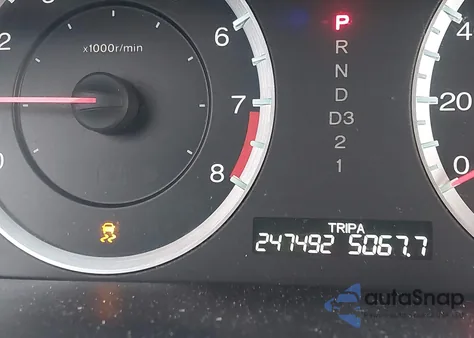 2012 Honda Accord 2.4 Ex-L z USA, uszkodzony, nr VIN 1HGCP2F82CA119699